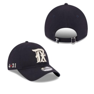 Texas Rangers Navy 2023 City Connect 9TWENTY Adjustable Hat