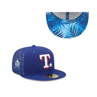 Men's Texas Rangers Royal 2022 MLB All-Star Game Workout 59FIFTY Fitted Hat