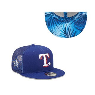Men's Texas Rangers Royal 2022 MLB All-Star Game Workout 9FIFTY Snapback Adjustable Hat