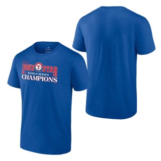 Texas Rangers Royal 2023 World Series Champions Hitting Streak T-Shirt