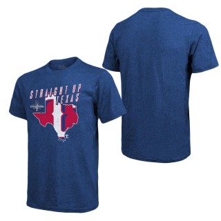 Texas Rangers Royal 2023 World Series Champions Local State of Mind Tri-Blend T-Shirt