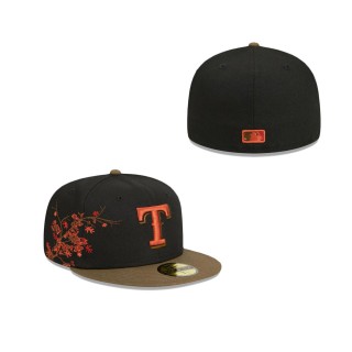 Texas Rangers Rustic Fall 59FIFTY Fitted Cap