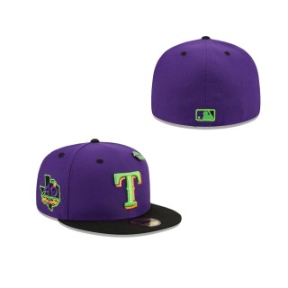 Texas Rangers Trick Or Treat 59FIFTY Fitted Cap