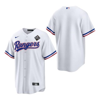 Texas Rangers White 2023 World Series Replica Team Jersey
