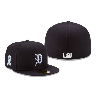Tigers 2021 Father's Day Navy 59FIFTY Fitted Cap