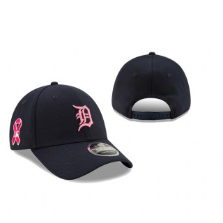 Detroit Tigers Navy 2021 Mother's Day 9FORTY Adjustable Hat