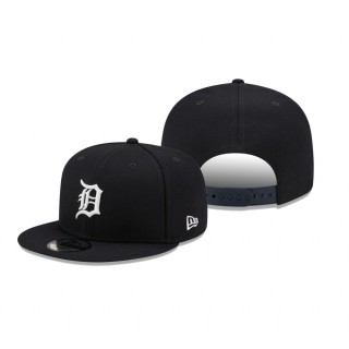 Detroit Tigers Navy Banner Patch 9FIFTY Snapback Hat