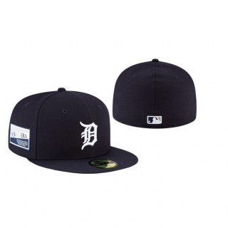 Tigers Navy Centennial Collection 59FIFTY Fitted Hat