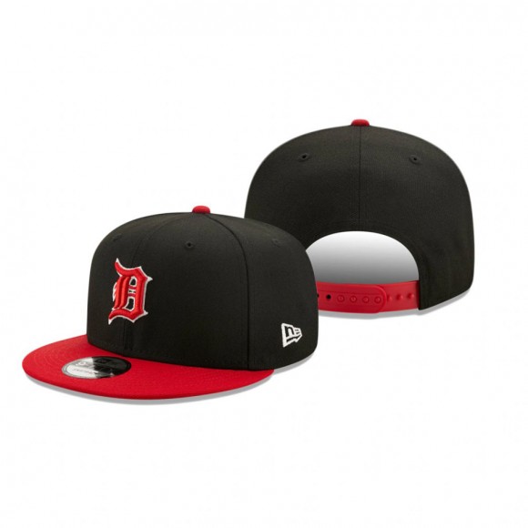 Detroit Tigers Black Scarlet Color Pack 2-Tone 9FIFTY Hat