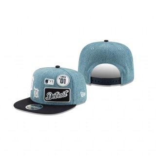 Detroit Tigers Blue Denim Patched 9FIFTY Snapback Hat