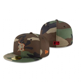 Tigers Green Forest Pop 59Fifty Fitted Hat