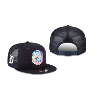 Detroit Tigers Navy Groovy 9FIFTY Snapback Hat