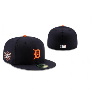 Tigers Navy Jackie Robinson Day 59FIFTY Fitted Hat