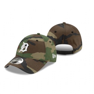 Detroit Tigers Camo Latitude 9FORTY Snapback Hat