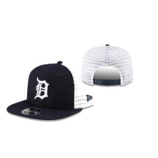 Detroit Tigers Navy White Mesh Fresh 9FIFTY Snapback Hat
