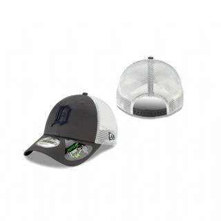 Detroit Tigers Gray Repreve Trucker 9FORTY Adjustable Hat