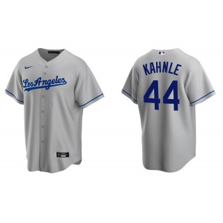 Men's Los Angeles Dodgers Tommy Kahnle Gray Replica Road Jersey
