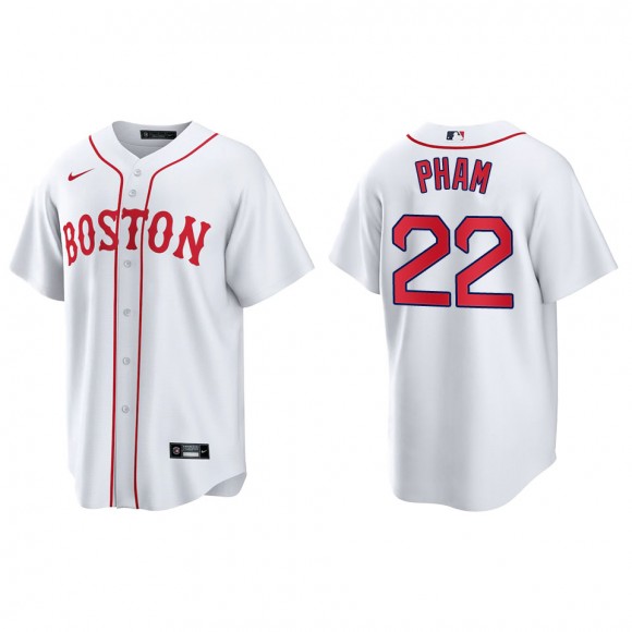 Men's Boston Red Sox Tommy Pham Red Sox Patriots' Day Replica Jersey