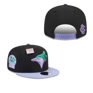 Toronto Blue Jays Black Purple Grape Big League Chew Flavor Pack 9FIFTY Snapback Hat