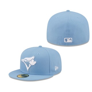 Toronto Blue Jays Sky Blue Logo 59FIFTY Fitted Hat