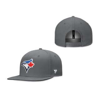 Toronto Blue Jays Snapback Hat Graphite