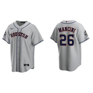 Trey Mancini Houston Astros Gray 2022 World Series Road Replica Jersey
