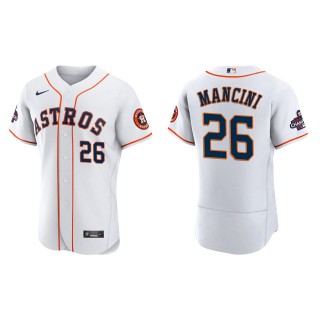 Trey Mancini Houston Astros White 2022 World Series Champions Authentic Jersey