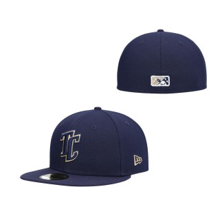 Tri-City Dust Devils Navy Authentic Collection Team Home 59FIFTY Fitted Hat