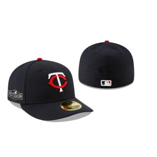 Twins Navy 2020 Postseason Low Profile 59FIFTY Fitted Hat