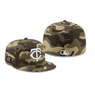 Twins Camo 2021 Armed Forces Day Hat