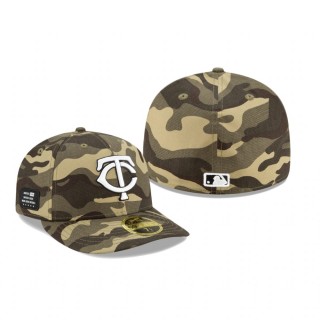 Twins Camo 2021 Armed Forces Day Low Profile 59FIFTY Hat