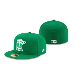 Twins Kelly Green 2021 St. Patrick's Day On Field 59FIFTY Hat