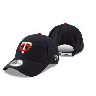 Minnesota Twins Navy 60th Anniversary Alternate The League 9FORTY Adjustable Hat