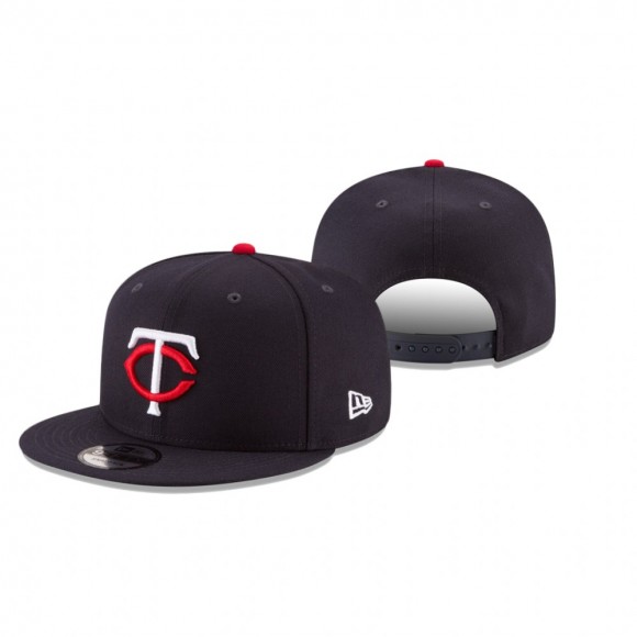 Minnesota Twins Navy 60th Anniversary Team Color 9FIFTY Adjustable Hat
