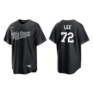 Brooks Lee Twins Black White Replica Official Jersey