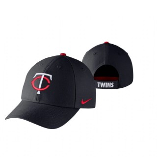 Minnesota Twins Navy Classic 99 Wool Performance Adjustable Hat
