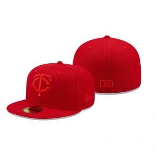 Minnesota Twins Scarlet Color Pack 59FIFTY Fitted Hat