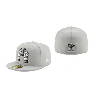 Twins Elements Gray Tonal 59FIFTY Fitted Hat