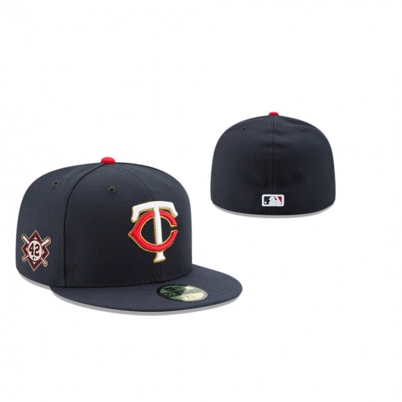 Twins Navy Jackie Robinson Day 59FIFTY Fitted Hat