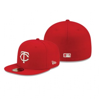 Twins Red Logo Hat