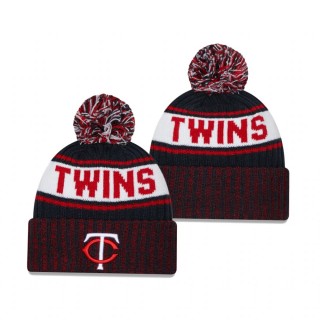 Minnesota Twins Navy Marl Cuffed Knit Hat