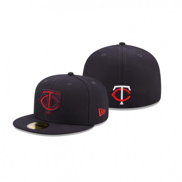 Twins Scored 59FIFTY Fitted Navy Hat