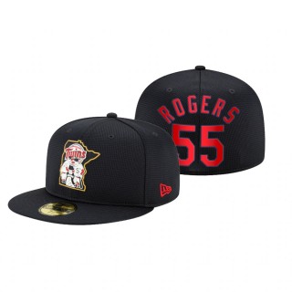 Twins Taylor Rogers Navy 2021 Clubhouse Hat