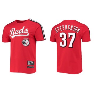 Tyler Stephenson Cincinnati Reds Pro Standard Red Taping T-Shirt