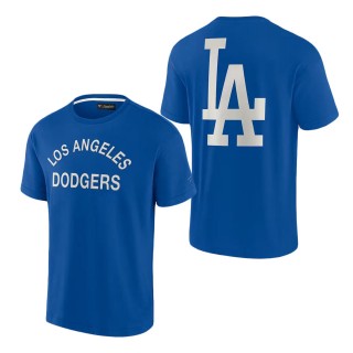 Unisex Los Angeles Dodgers Royal Super Soft T-Shirt
