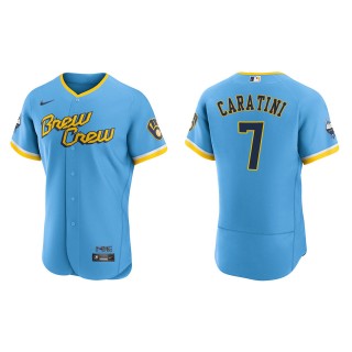 Victor Caratini Brewers Powder Blue 2022 City Connect Authentic Jersey