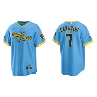Victor Caratini Brewers Powder Blue 2022 City Connect Replica Jersey