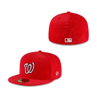 Washington Nationals Corduroy 59FIFTY Fitted