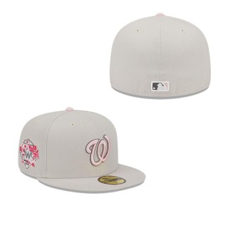 Men's Washington Nationals Khaki 2023 Mother's Day On-Field 59FIFTY Fitted Hat