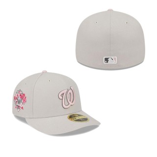 Men's Washington Nationals Khaki 2023 Mother's Day Low Profile 59FIFTY Fitted Hat